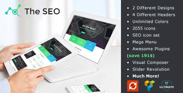 The SEO v1.5.4 – Digital Marketing Agency WordPress Theme