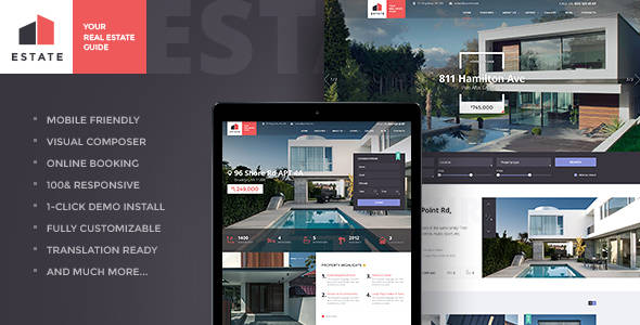 Estate v1.1 – Property Sales & Rental Theme