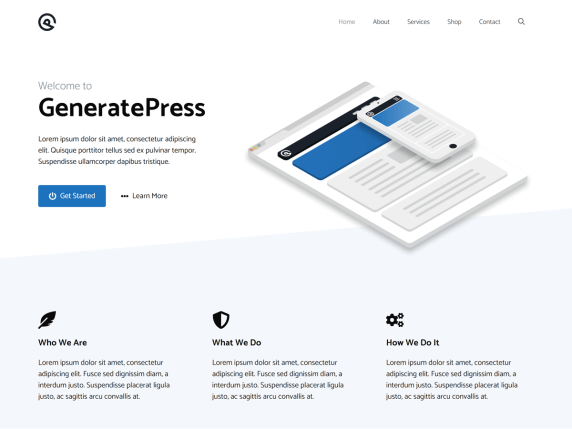 外贸建站推荐免费主题：WordPress完美轻量级主题GeneratePress