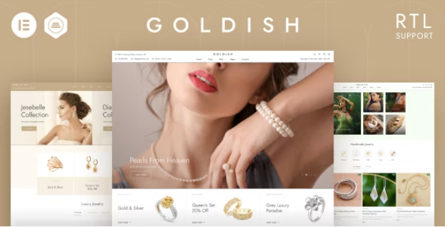 Goldish v2.1.5 – WooCommerce 珠宝店主题