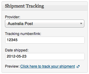 物流/快递信息追踪插件WooCommerce Shipment Tracking 1.7.0 免激活版