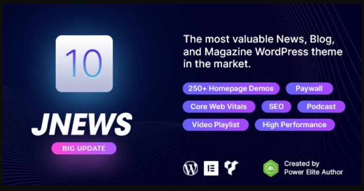 JNews v10.7.9 WordPress新闻/杂志主题 汉化版