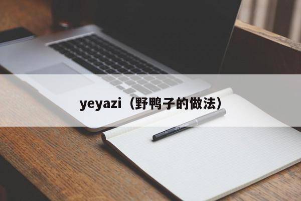 yeyazi（野鸭子的做法）