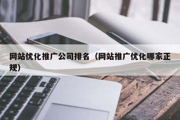 网站优化推广公司排名（网站推广优化哪家正规）