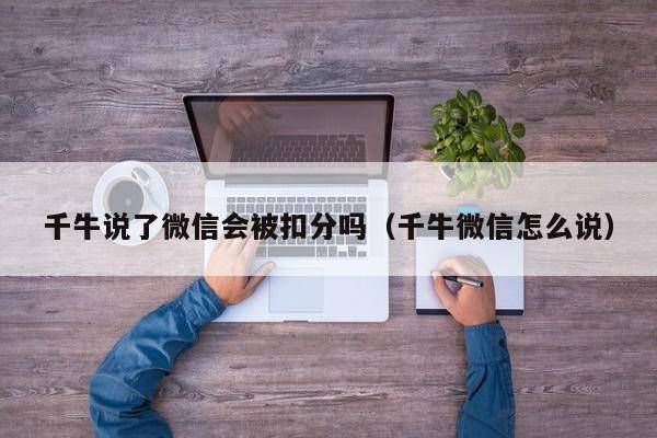 千牛说了微信会被扣分吗（千牛微信怎么说）