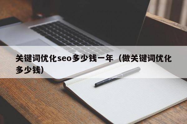 关键词优化seo多少钱一年（做关键词优化多少钱）