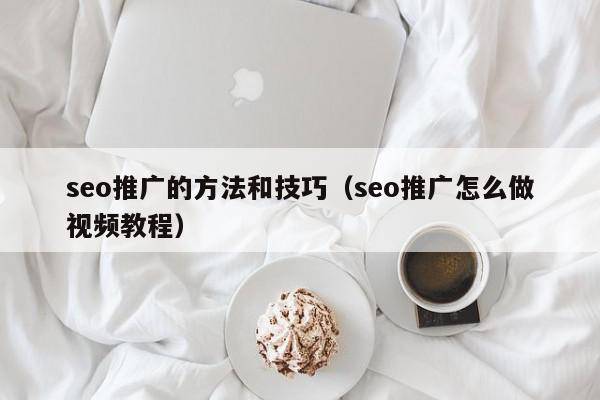 seo推广的方法和技巧（seo推广怎么做视频教程）