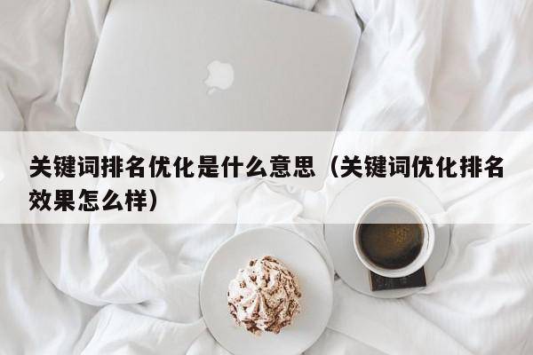 关键词排名优化是什么意思（关键词优化排名效果怎么样）