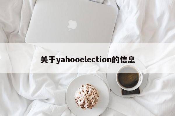 关于yahooelection的信息