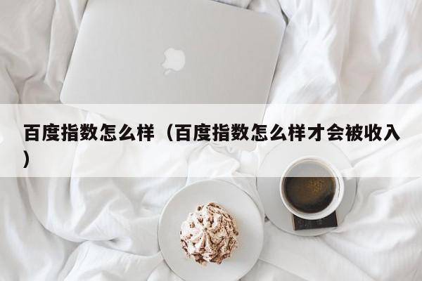 百度指数怎么样（百度指数怎么样才会被收入）