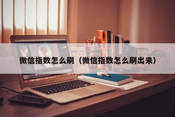 微信指数怎么刷（微信指数怎么刷出来）