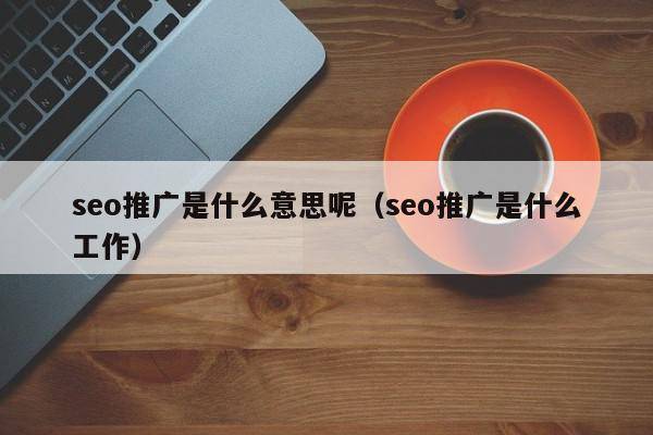 seo推广是什么意思呢（seo推广是什么工作）