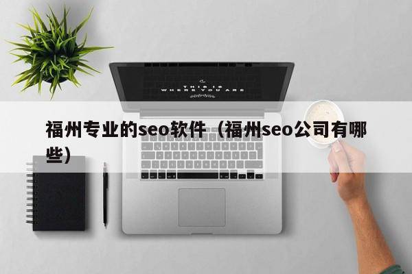 福州专业的seo软件（福州seo公司有哪些）