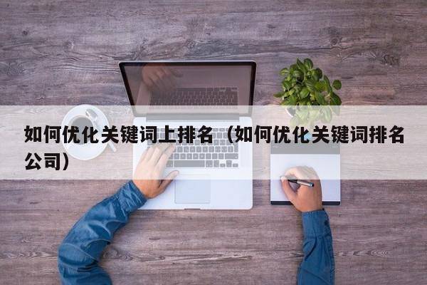 如何优化关键词上排名（如何优化关键词排名公司）