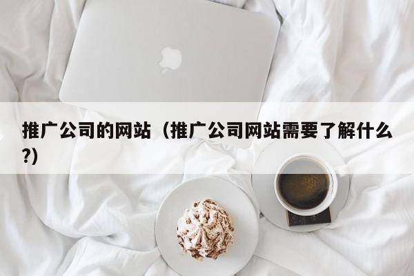 推广公司的网站（推广公司网站需要了解什么?）