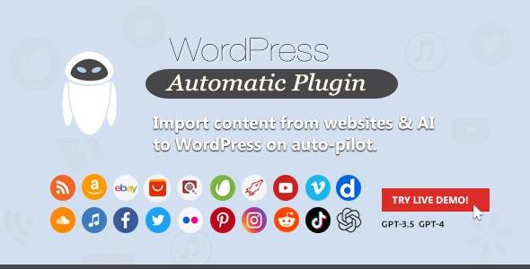 Wordpress Automatic Plugin v3.77.6下载