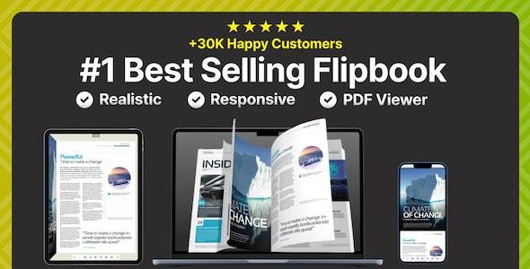 Real3D FlipBook v4.3.4 – WordPress Plugin